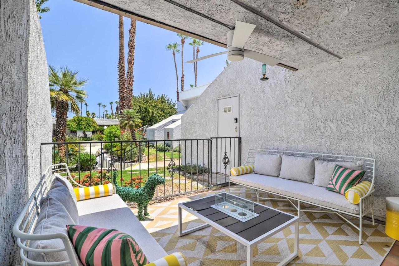 Chic Palm Springs Gem With Patio And Pool Access! Apartment Exterior photo